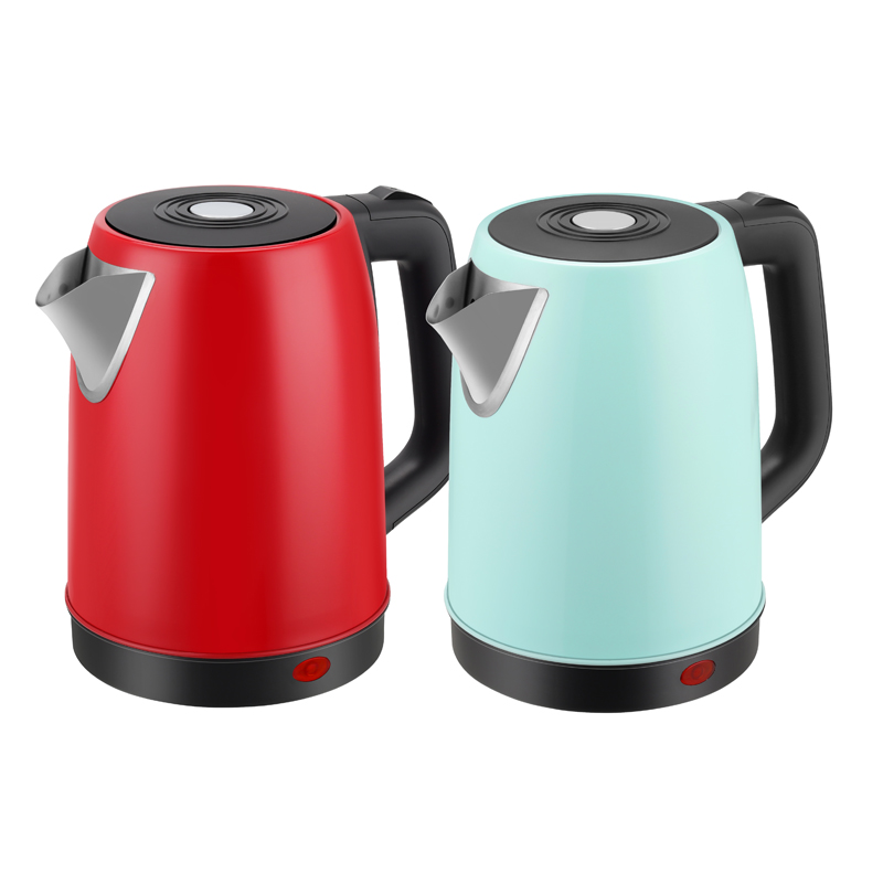 2.0L Electric Kettle - 201/304 Stainless Steel Inside, Color Painted Outside