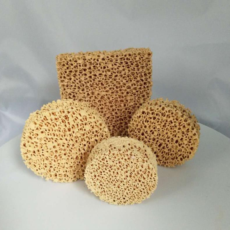 Zirconia/ZrO2/Zirconium Oxide Ceramic Foam Filter 1700 C for Carbon Steel, Steel Alloy and Stainless Steel Casting