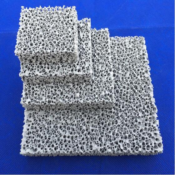 High Quality and Good Price Silicon Carbide SiC Foam Ceramic Filter For Copper, Iron Casting Filtration